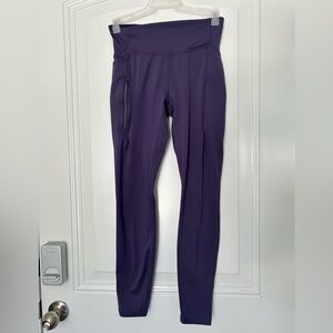 All in motion Women's Purple High-Waisted Leggings. Size XS